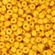 Glasperlen rocailles 8/0 (3mm) Warm yellow